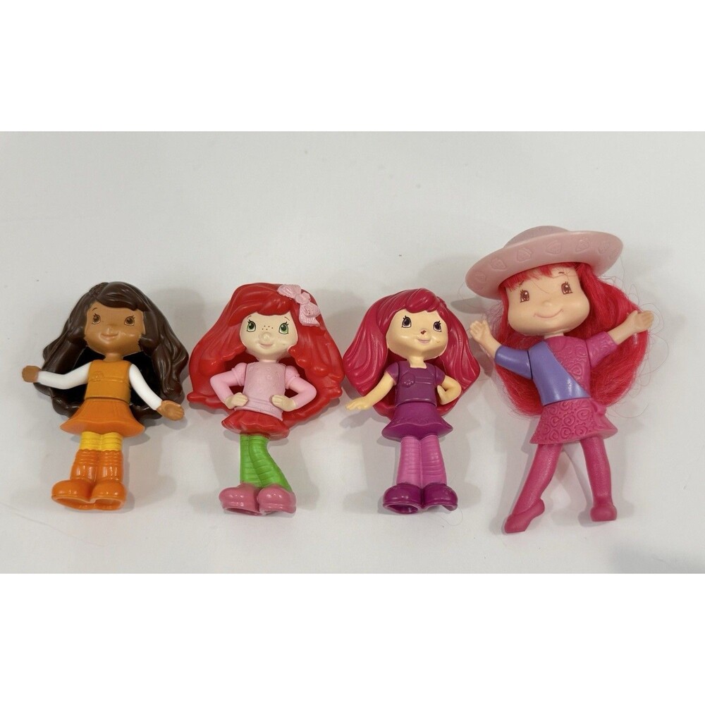 Strawberry Shortcake and Friends McDonalds Toy Lot Figures 2010